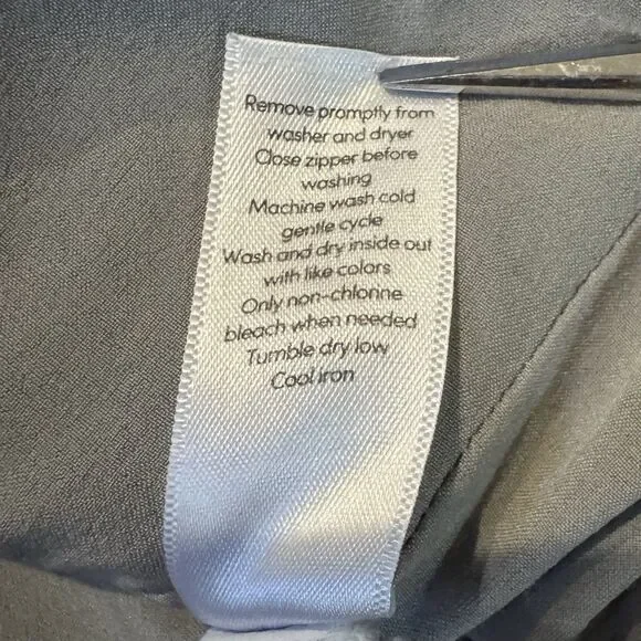 Athleta Victory Hoodie Jacket Full Zip Wmns M Gray Fitted Sweatshirt Thumbholes - Picture 11 of 11